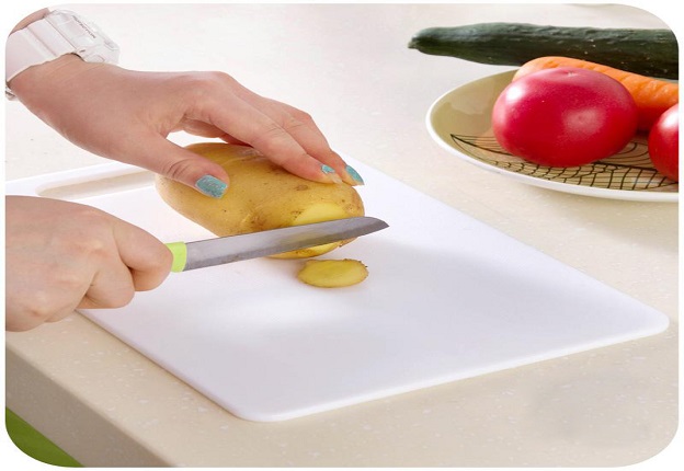 Kitchen Non-Toxic and Tasteless Colorful PE Chopping Board Plastic